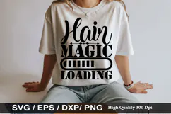 Hairdresser SVG Design - Eat Sleep Do The Hair Repeat Product Image 4