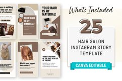 Hairstylist Instagram Story Templates Canva Product Image 7