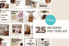 Hair Salon Instagram Post Template Product Image 9