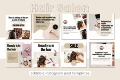 Hair Salon Instagram Post Template Product Image 6