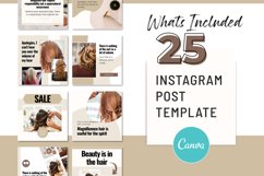 Hair Salon Instagram Post Template Product Image 2