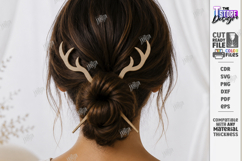 Wooden Hair Sticks and Pins Laser Cut Bundle | Accessories Product Image 9