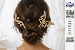 Wooden Hair Sticks and Pins Laser Cut Bundle | Accessories Product Image 10