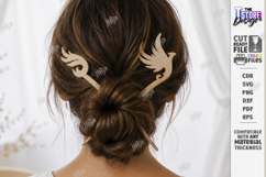 Wooden Hair Sticks and Pins Laser Cut Bundle | Accessories Product Image 11