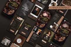 Hair Stylist Instagram Canva Story Template, Hair Instagram Product Image 7