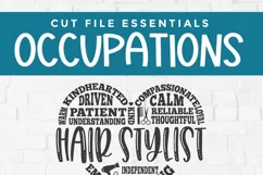 Hair stylist svg - make shirts and tote bags for your hair styling friends!