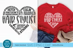 This Hair Stylist subway art heart graphic is perfect for crafters and ready to go...create custom shirts and tote bags for your hair design friends!
