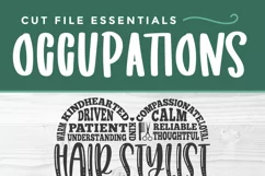 This Hair Stylist subway art heart graphic is perfect for crafters and ready to go...create custom shirts and tote bags for your hair styling coworkers!