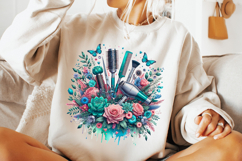 Hair Stylist PNG Sublimation, Hair Hustler PNG, Hair Tools Product Image 3