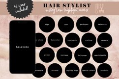 hairstylist instagram highlight covers
