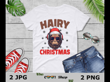 Hairy Christmas Png, Bigfoot Png, Christmas Png Product Image 3