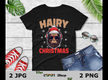 Hairy Christmas Png, Bigfoot Png, Christmas Png Product Image 2