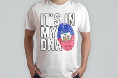 It&#039;s in my DNA Haiti Flag Fingerprint PNG Sublimation Product Image 2