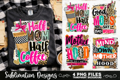 Trendy Mama PNG , Retro Collage Mama 4 Designs Sublimation Product Image 3