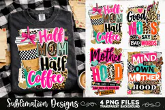 Trendy Mama PNG , Retro Collage Mama 4 Designs Sublimation Product Image 3