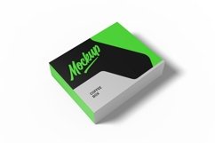 Half View of Coffee Box Mockup Product Image 2