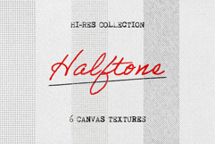 Halftone Canvas Textures Product Image 1