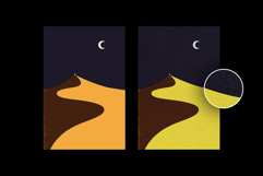 Halftone Canvas Textures Product Image 4