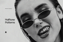 Halftone Patterns Photo Effect Product Image 1