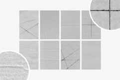 Halftone Vector Textures Set Product Image 2