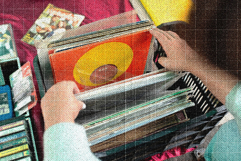 Halftone Vector Textures Set Product Image 5