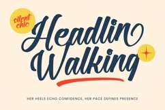 Halfway Ferald - Bold Calligraphy Font Product Image 4