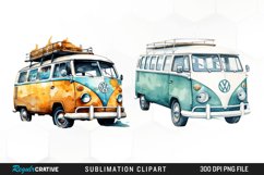 Vehicle Watercolor PNG Clipart Product Image 1