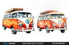 Vehicle Watercolor PNG Clipart Product Image 1