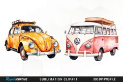 Vehicle Watercolor PNG Clipart Product Image 1