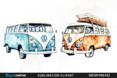 Vehicle Watercolor PNG Clipart Product Image 1