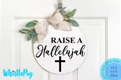 Hallelujah Svg Bible Quotes Svg Christian Quotes Svg Sign Product Image 1