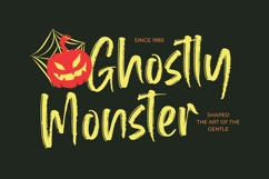 Hallow Mistelar Modern Brush Font Product Image 3