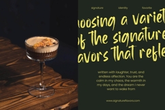 Hallow Mistelar Modern Brush Font Product Image 5