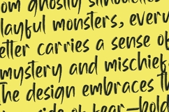 Hallow Mistelar Modern Brush Font Product Image 12