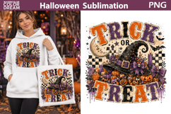 Trick Or Treat PNG | Witch Hat Halloween Art Product Image 1