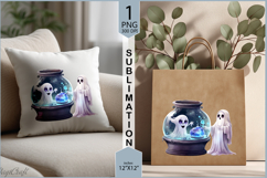 Grumpy ghost|Poison Bottle |bottle of magic halloween| ghost Product Image 3