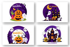 11 Happy Halloween Night Festival Illustration Product Image 2