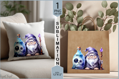 Grumpy ghost|Poison Bottle |bottle of magic halloween| ghost Product Image 2