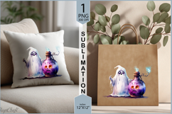 Grumpy ghost|Poison Bottle |bottle of magic halloween| ghost Product Image 2