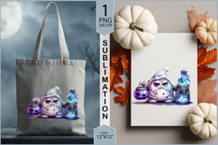 Grumpy ghost|Poison Bottle |bottle of magic halloween| ghost Product Image 1