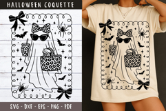 Cute ghost with bow Halloween Coquette SVG Bundle Product Image 15
