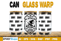 Can Glass 16 Oz Libbey Wrap SVG Halloween SVG BUNDLES Product Image 11