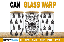 Can Glass 16 Oz Libbey Wrap SVG Halloween SVG BUNDLES Product Image 13