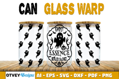 Can Glass 16 Oz Libbey Wrap SVG Halloween SVG BUNDLES Product Image 10
