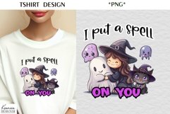 Cartoon Halloween Ghost|Funny Halloween Quotes T Shirt Product Image 1