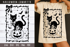 Cute ghost with bow Halloween Coquette SVG Bundle Product Image 20