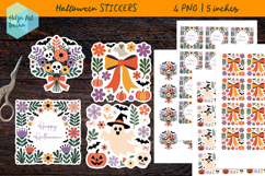 Cute Halloween, Stickers printable PNG Product Image 1