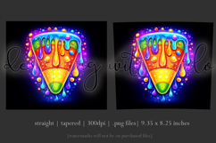 Halloween Tumbler Wrap, Rainbow Candy Corn Tumbler Wrap, t2 Product Image 3