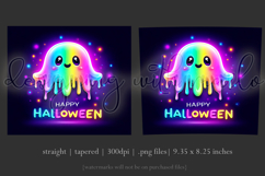 Halloween Tumbler Wrap, Halloween Colorful Ghost Tumbler, t1 Product Image 3