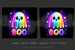 Halloween Tumbler Wrap, Halloween Colorful Ghost Tumbler, t5 Product Image 3